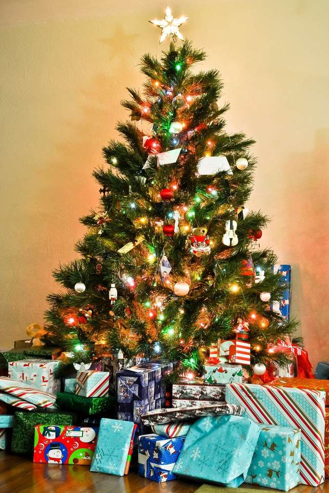 árvore de natal - natal quebra-cabeças online