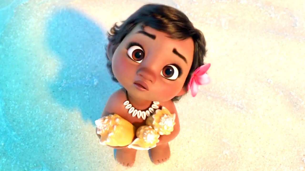 Baby Vaiana❤️❤️❤️❤️❤️❤️ Online-Puzzle
