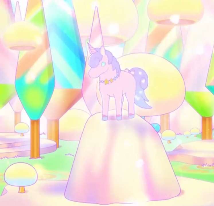 禮服妖精(Dressia)-Pink Charm Unicorn online παζλ