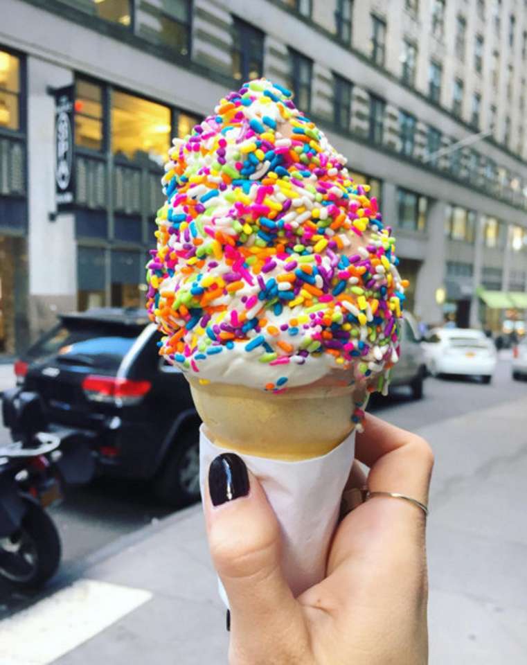 Най-добрият сладолед в Ню Йорк! онлайн пъзел
