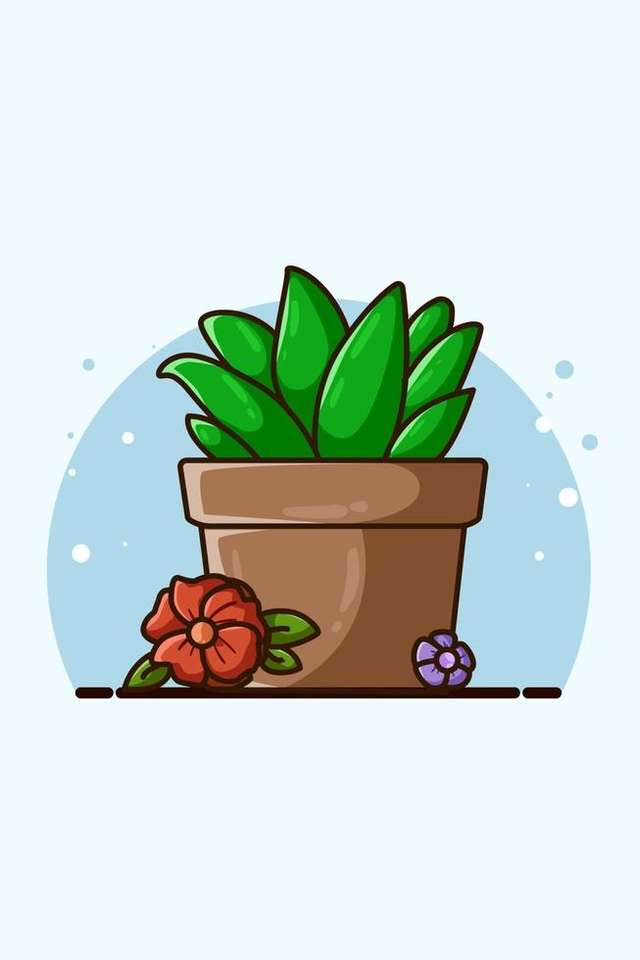 okrasné rostliny online puzzle