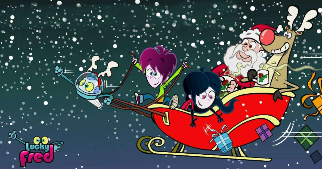 Een gelukkige Fred-kerst legpuzzel online