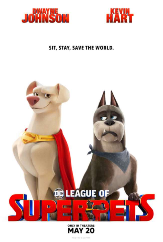 DC League of Super-Pets filmaffisch Pussel online