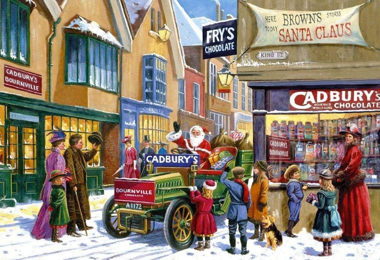 Papai Noel está na cidade puzzle online