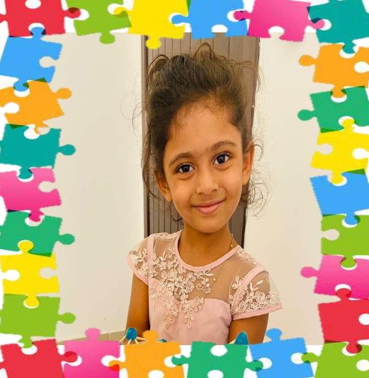 YARA SABIRA-LKG-Radhwa International School jigsaw puzzle online