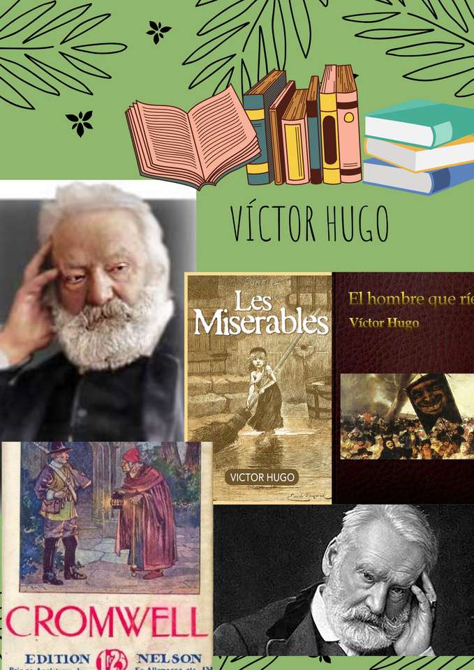 Victor Hugo. skládačky online