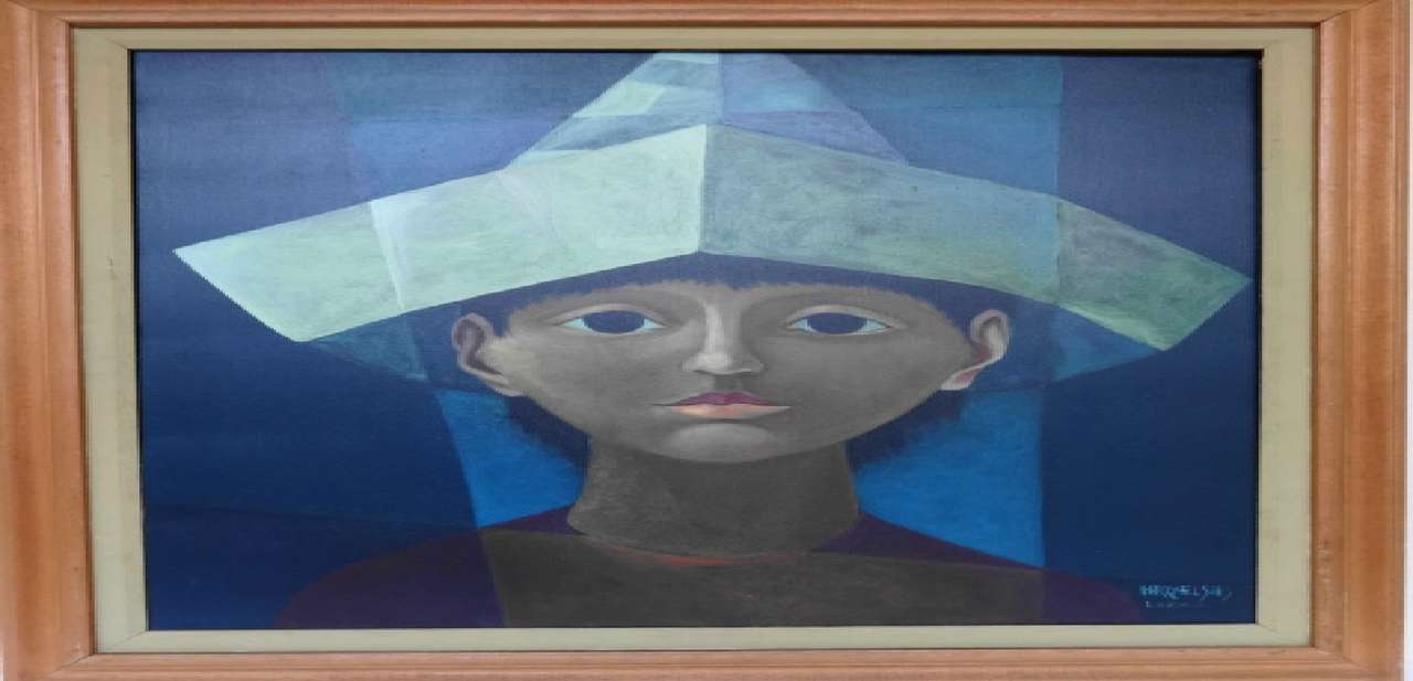 „Băiat cu pălărie” jigsaw puzzle online