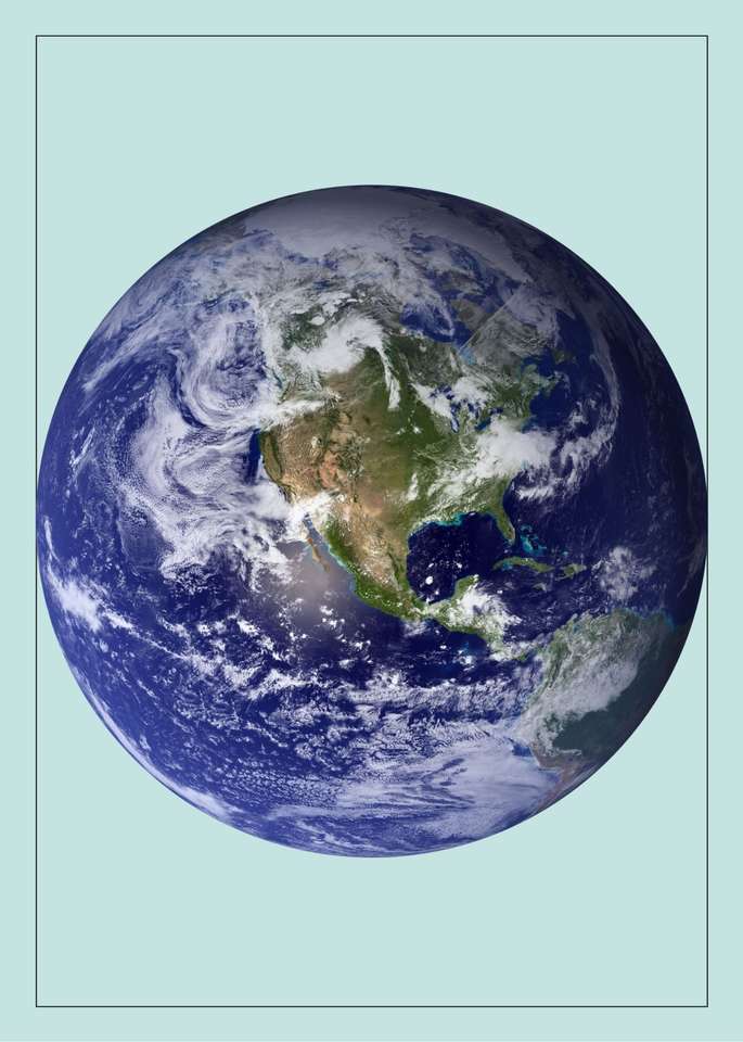 Föld bolygó online puzzle