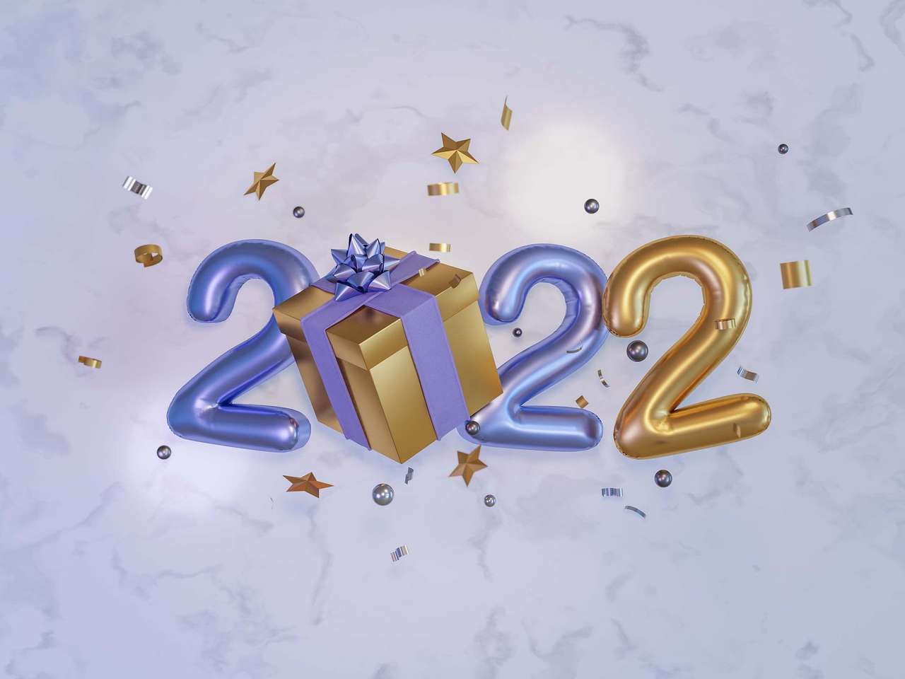 Año nuevo 2022 rompecabezas en línea