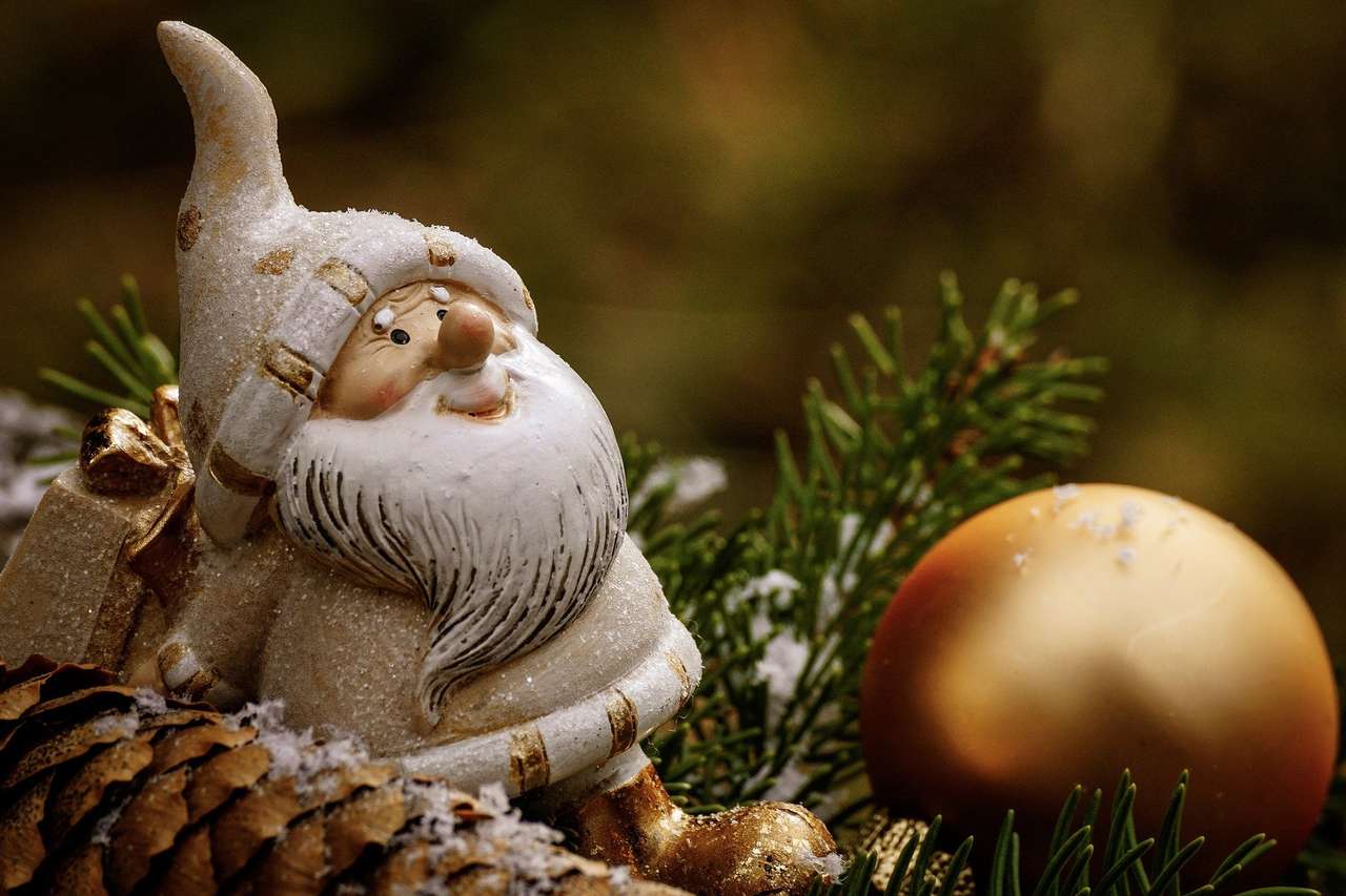 Χριστούγεννα gnome online παζλ