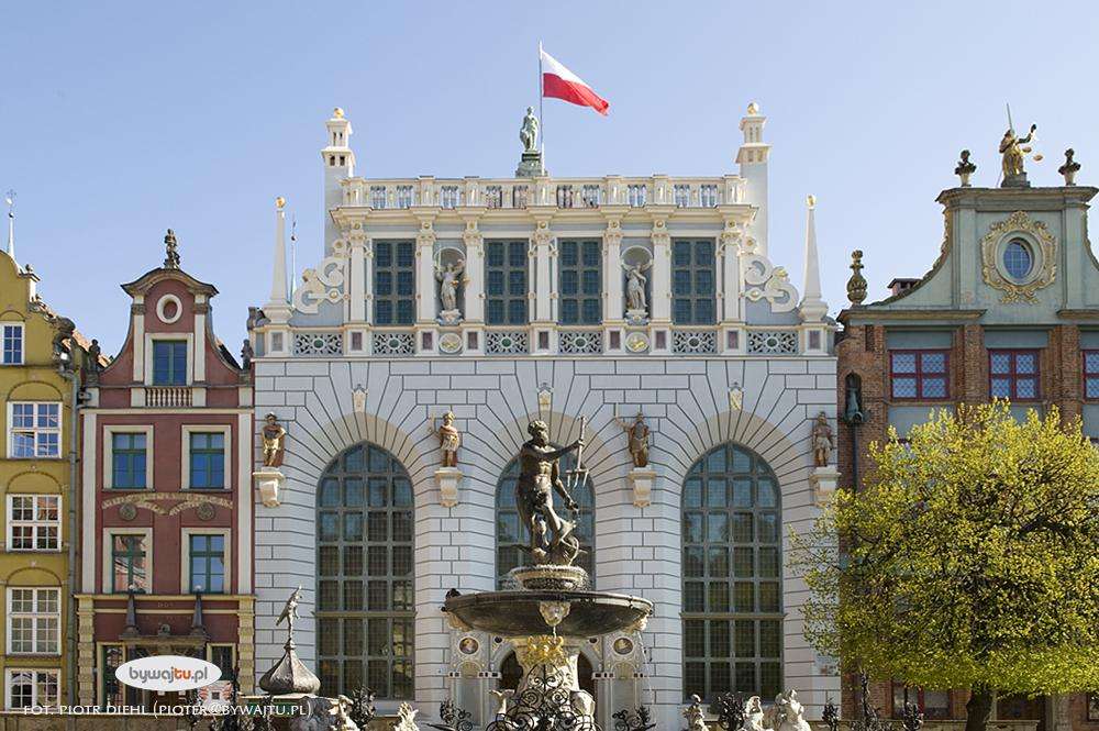 Cour d'Artus à Gdańsk puzzle en ligne