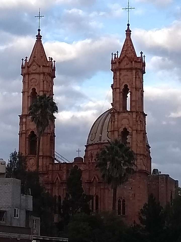 gyönyörű templom Zacatecasban kirakós online