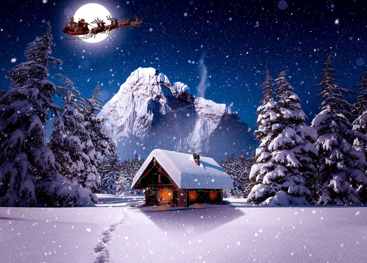 Christmas night jigsaw puzzle online