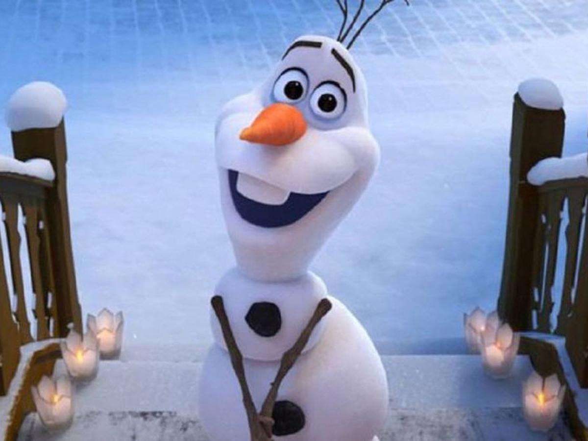 OLAF IN THE SNOW jigsaw puzzle online