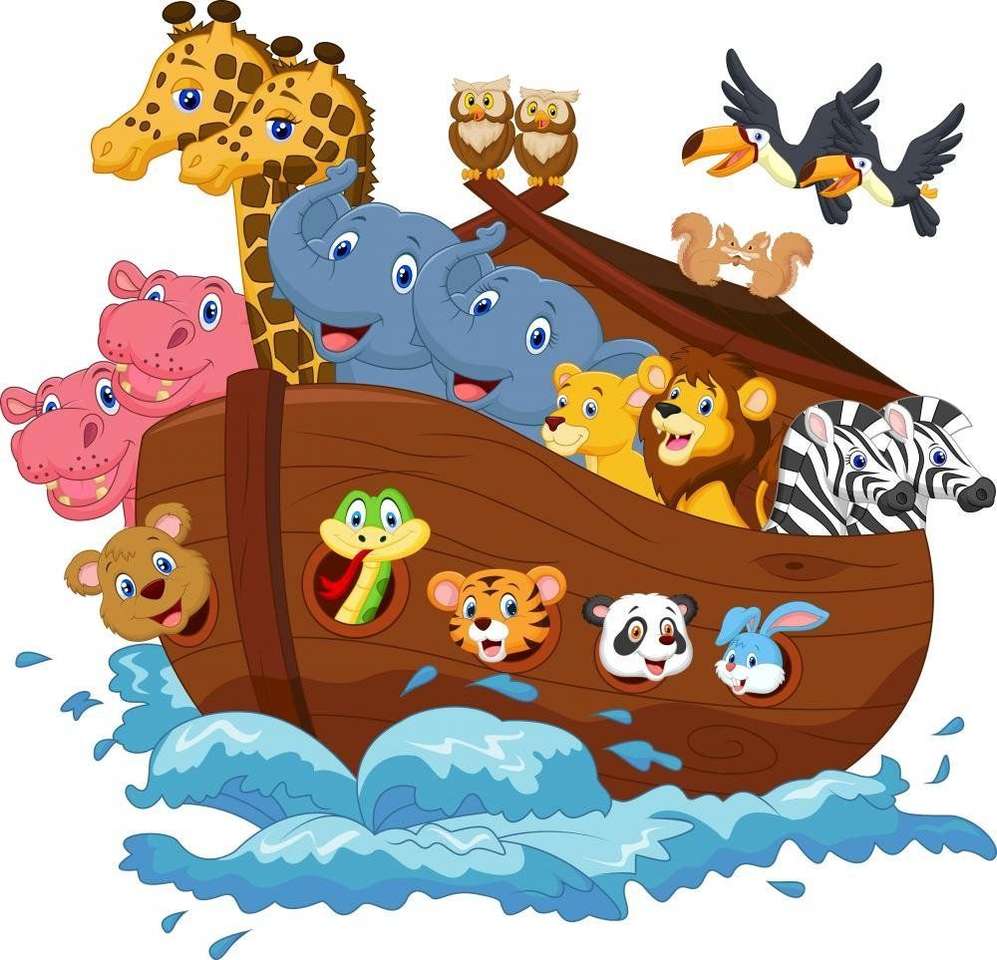 De ark van Noah legpuzzel online