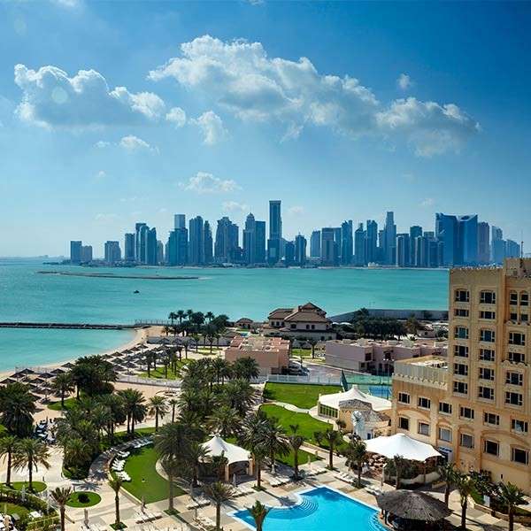 Доха или Доха - столицата на Катар онлайн пъзел