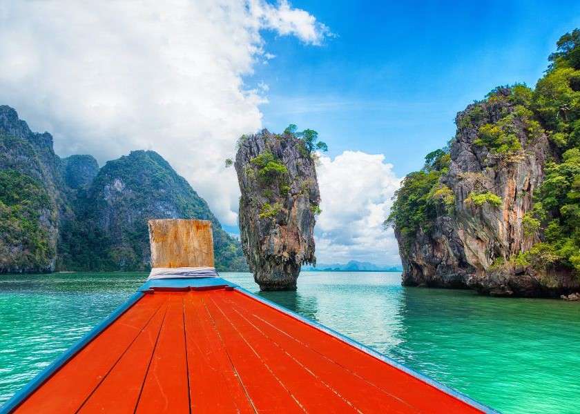 An island in Asia jigsaw puzzle online