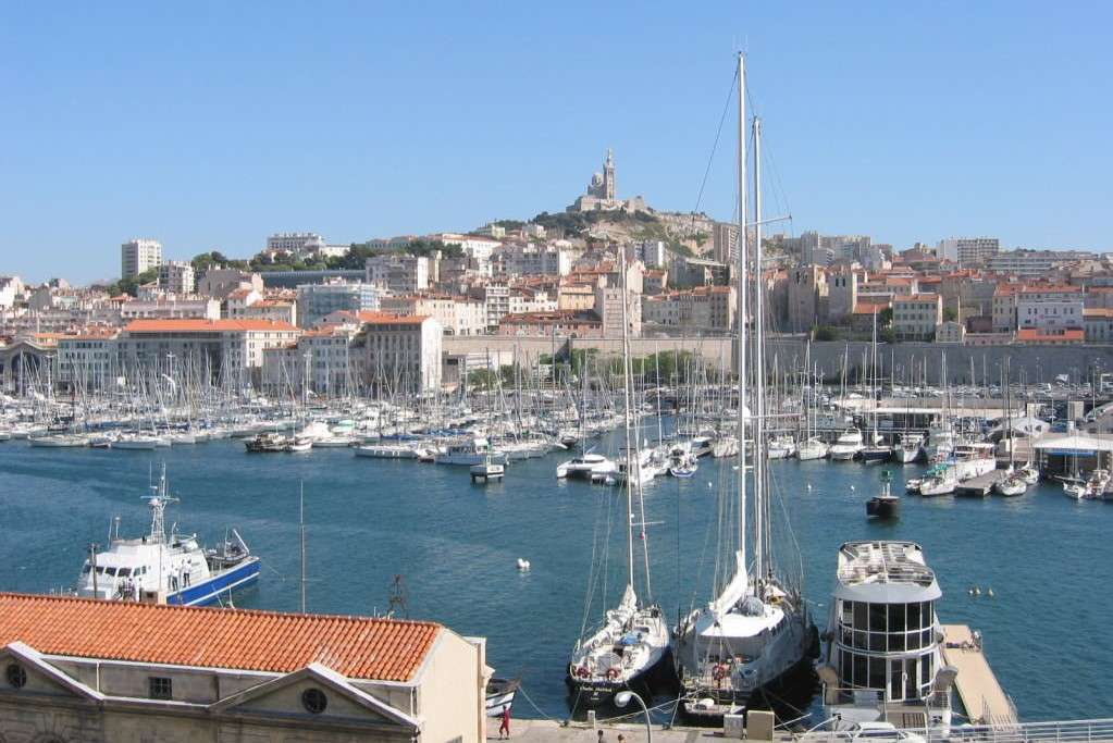 Oraș-port Marsilia jigsaw puzzle online