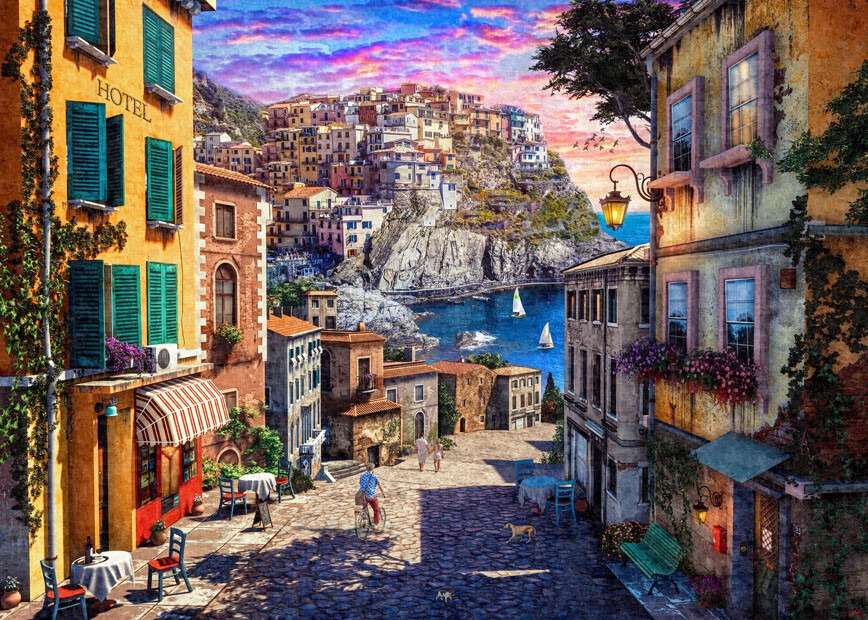 Italiaanse sloppenwijken legpuzzel online