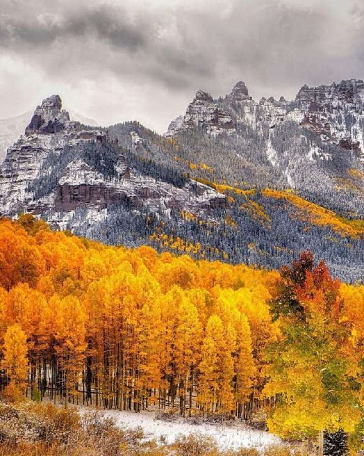 Есен в Колорадо. онлайн пъзел