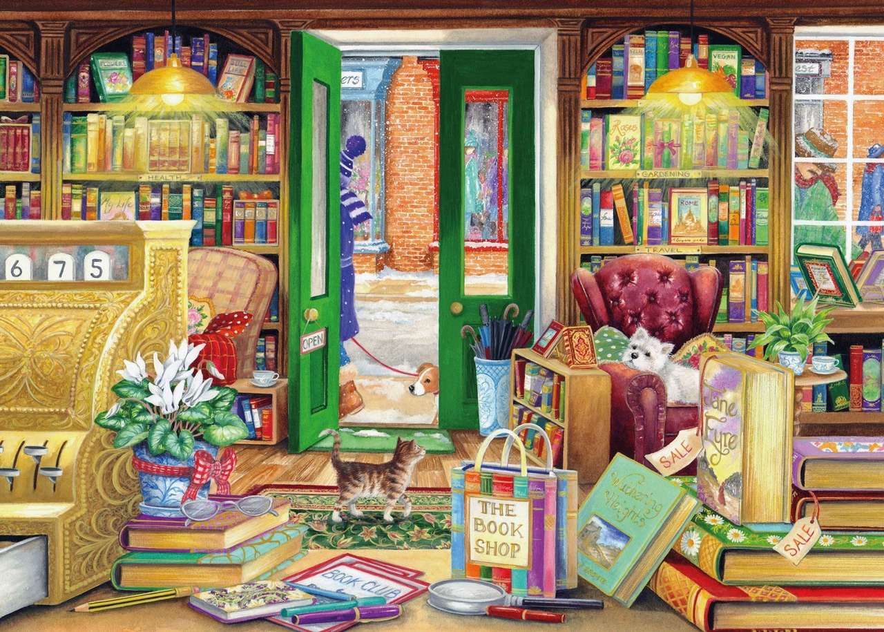 Bookstore jigsaw puzzle online