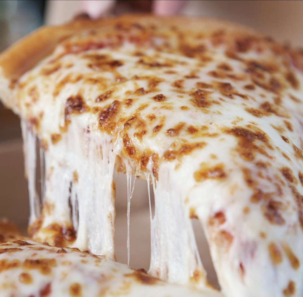 Пица със сирене онлайн пъзел
