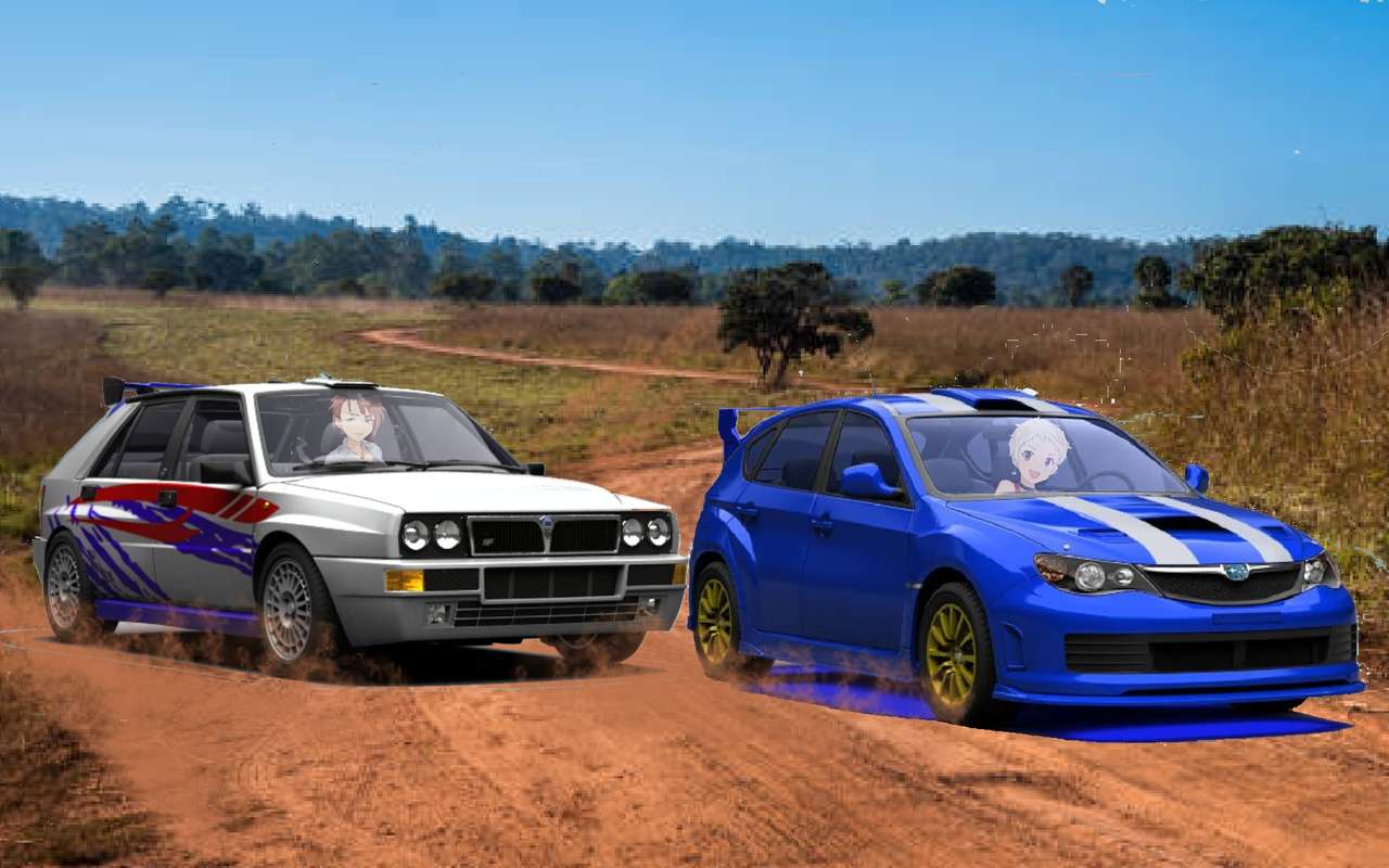 Senzaki ema vs manami kiba rallyrace legpuzzel online