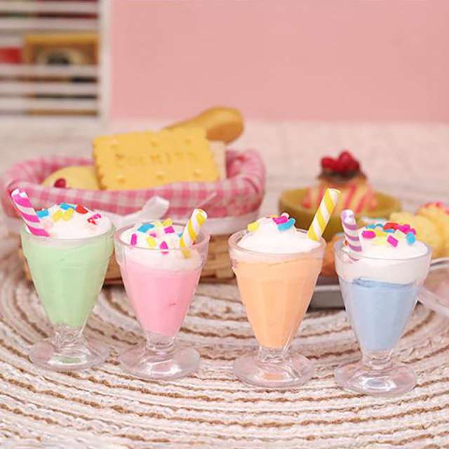 Desserts glacés colorés puzzle en ligne