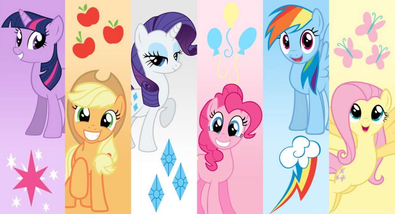 The Mane 6❤❤❤❤❤ Pussel online