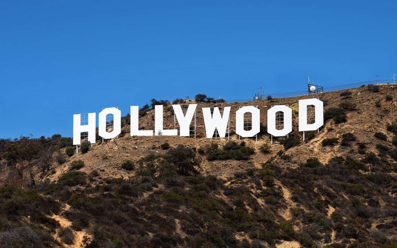 Знакът на Холивуд онлайн пъзел