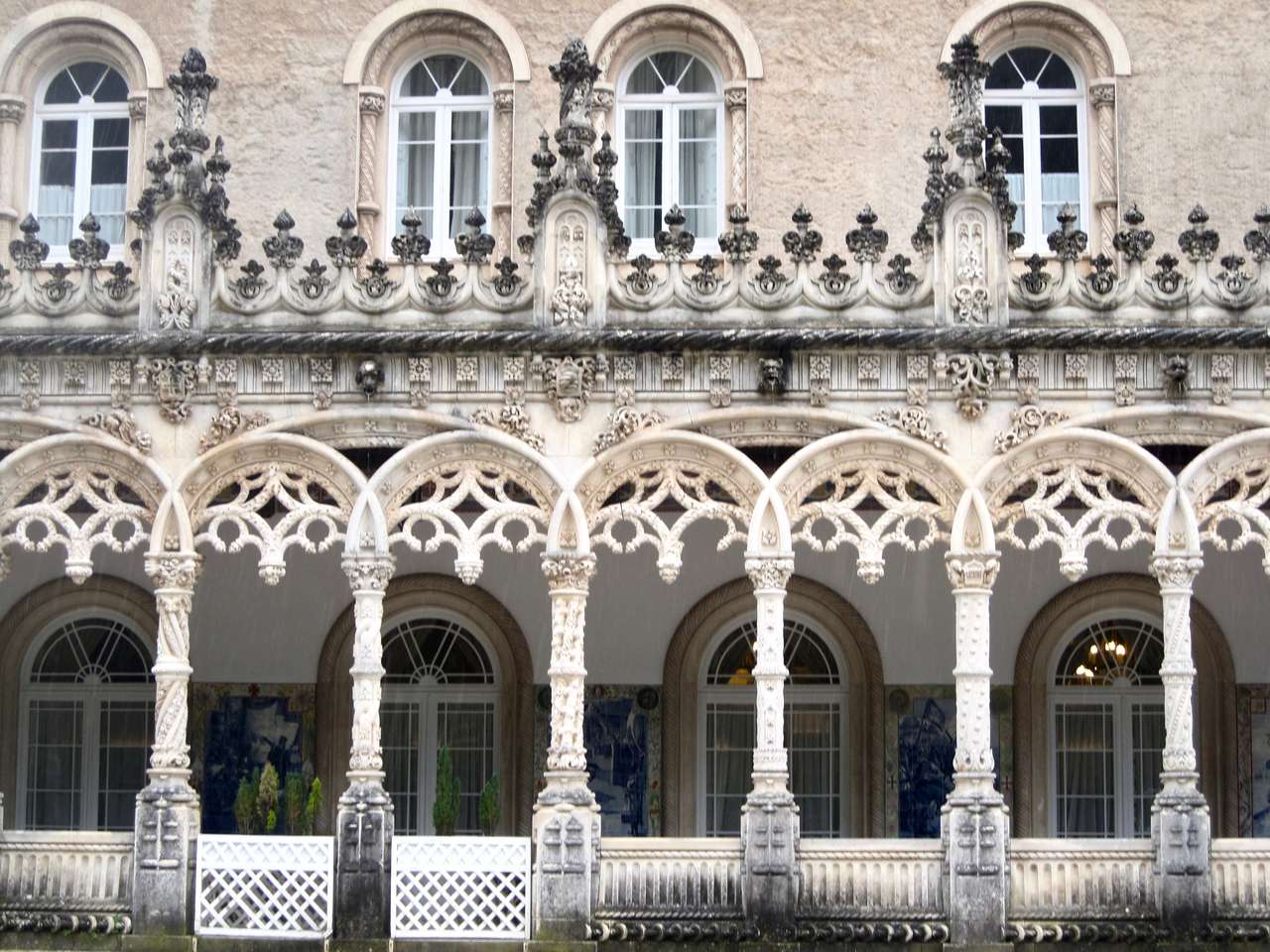 Bucaco Palace Hotel, Portugal pussel på nätet