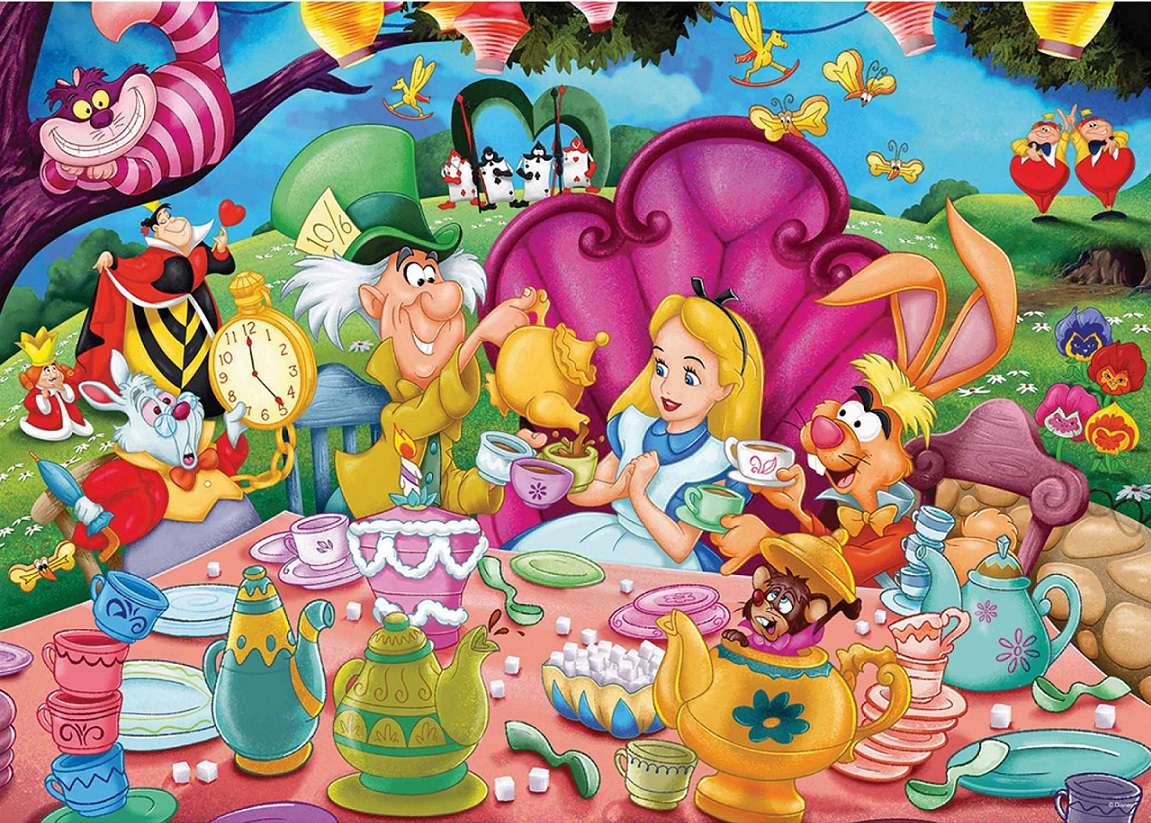 Alice in Wonderland Puzzlespiel online