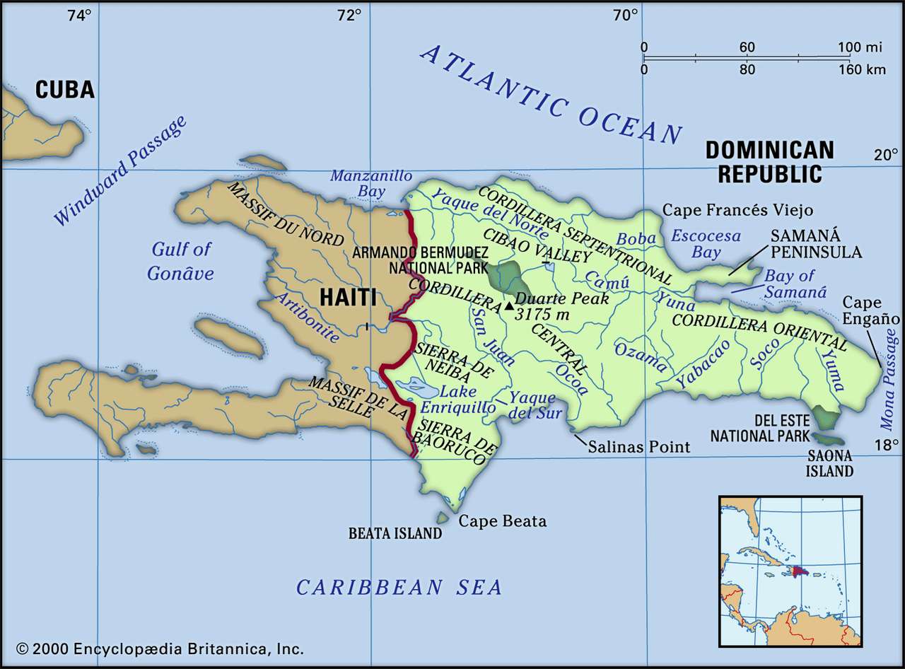 Ilha de Santo Domingo quebra-cabeças online