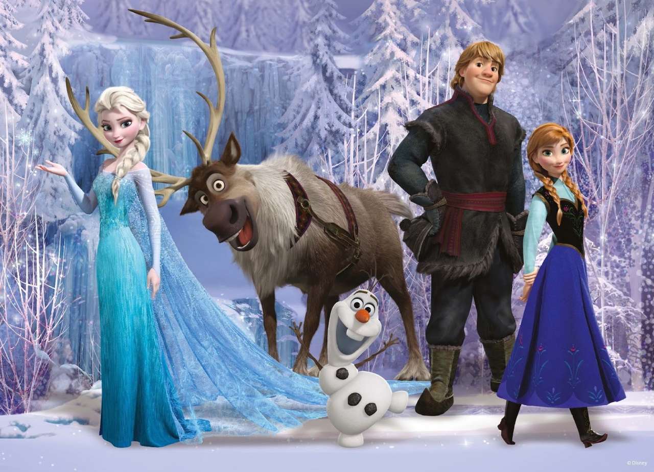 Disney Frozen puzzle online