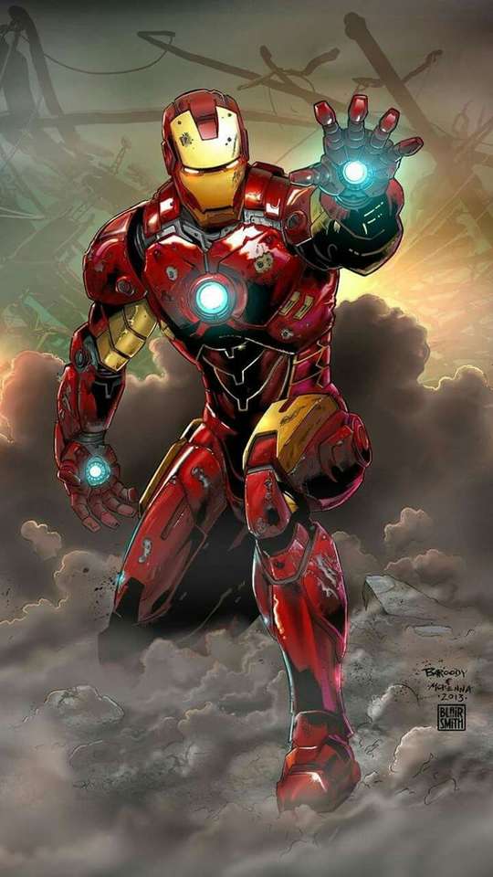 Iron Man puzzle en ligne
