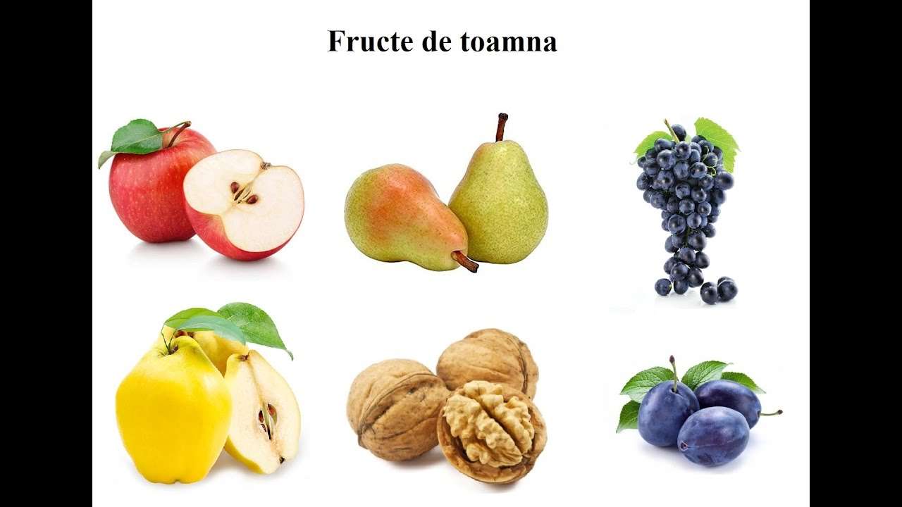 frutas de outono puzzle online