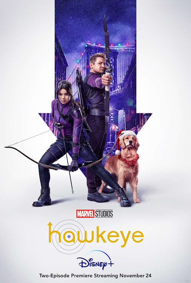 Plakat der Fernsehserie Hawkeye Online-Puzzle