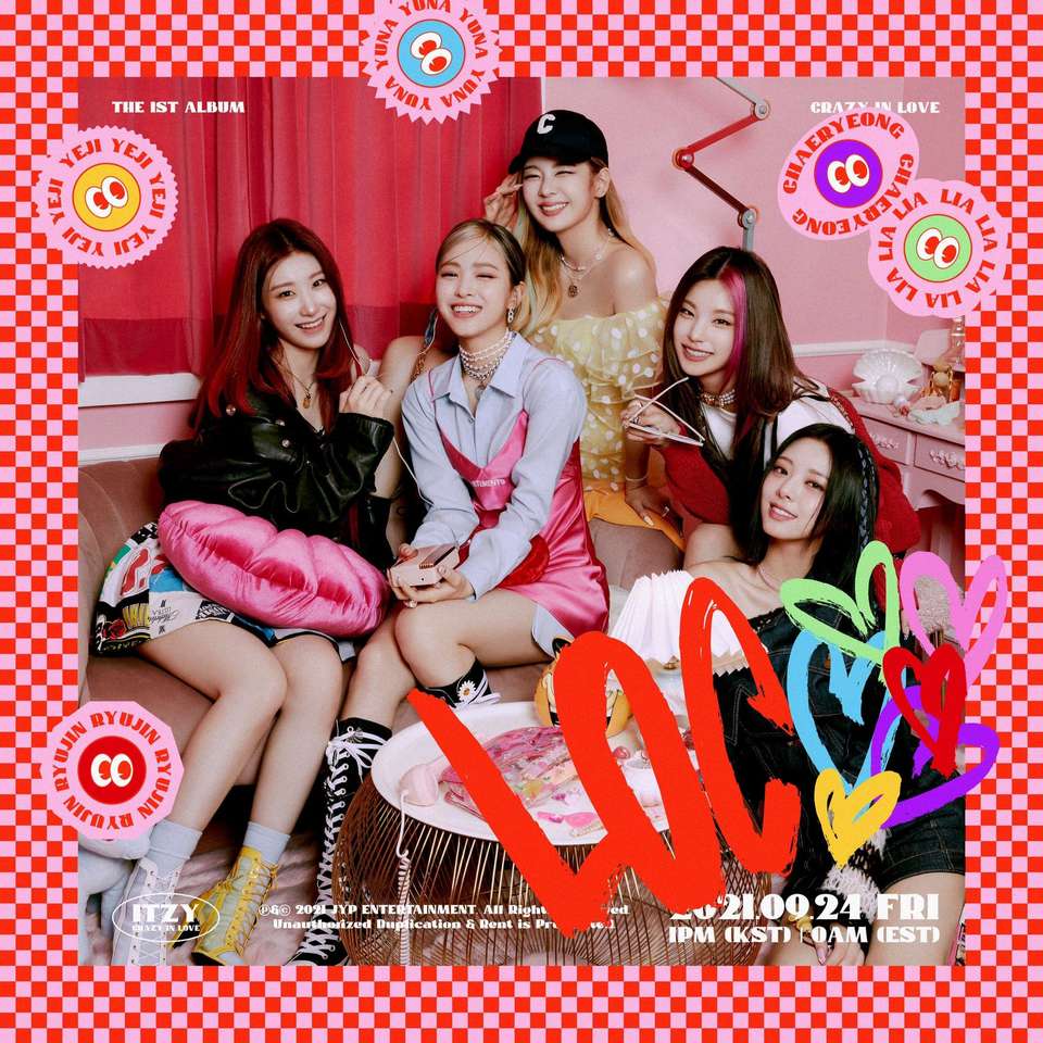itzy and blackpink online puzzle