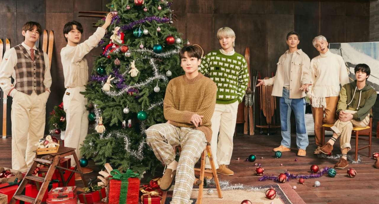 BTS Vánoce! online puzzle