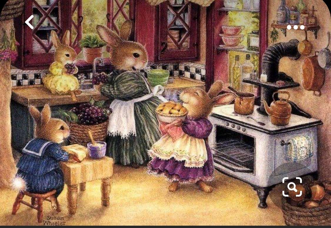 В гости без мамы. Художница Сьюзен вилер (Susan Wheeler). Картины Сьюзен Виллер кролики. Кролики Сьюзен вилер Рождество. Художник Сьюзен Веллер.