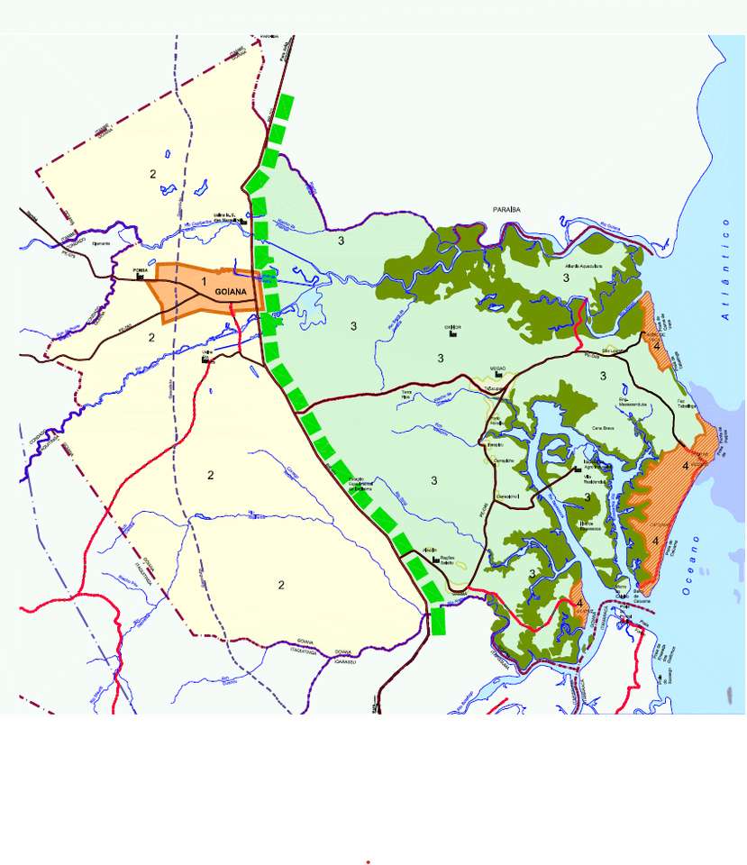 ゴイアナの地図 ジグソーパズルオンライン