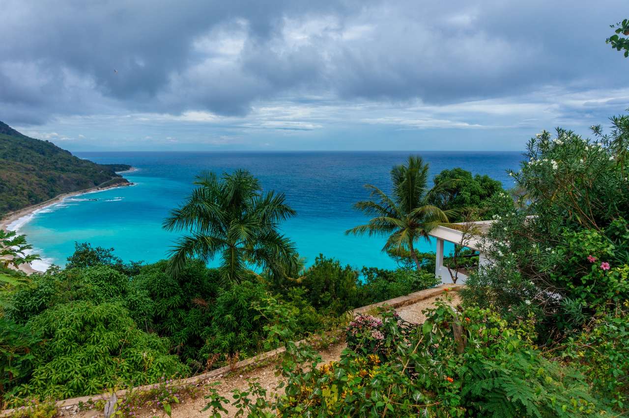 Incrível paisagem caribenha puzzle online