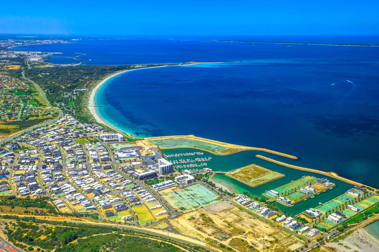 Perth Coogee külvárosa Nyugat-Ausztráliában online puzzle