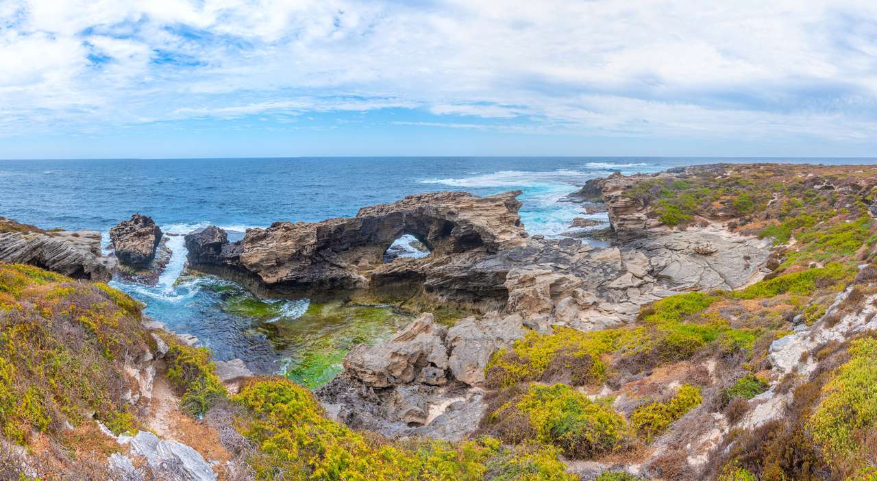 Нос Вламинг на остров Ротнест в Австралия онлайн пъзел