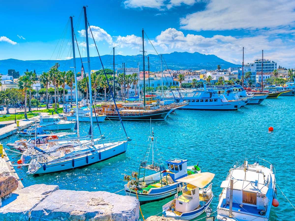 Görög jacht kikötő online puzzle