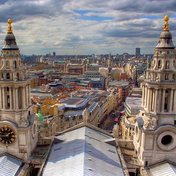 Panorama of London jigsaw puzzle online