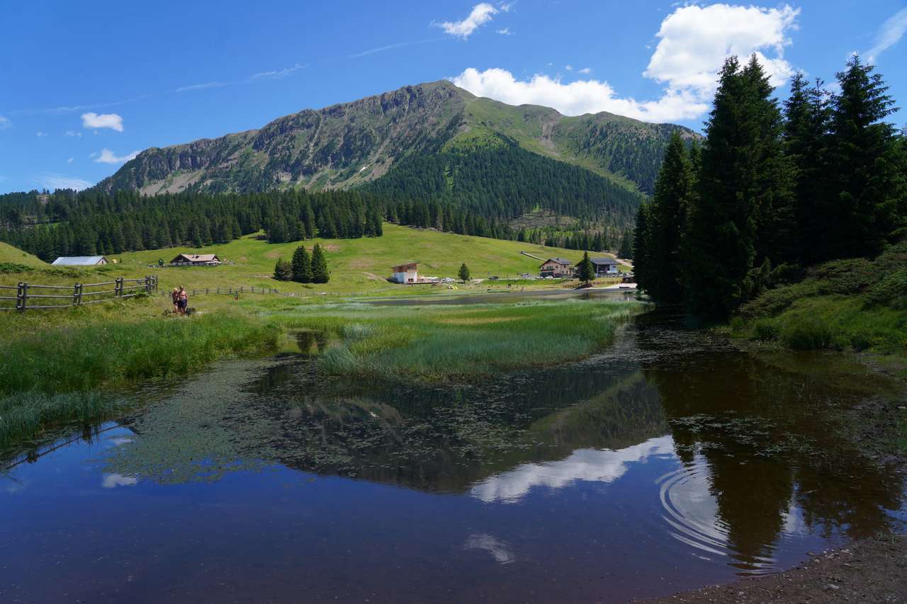 Lavaze-hágó Dél-Tirolban, Észak-Olaszországban kirakós online