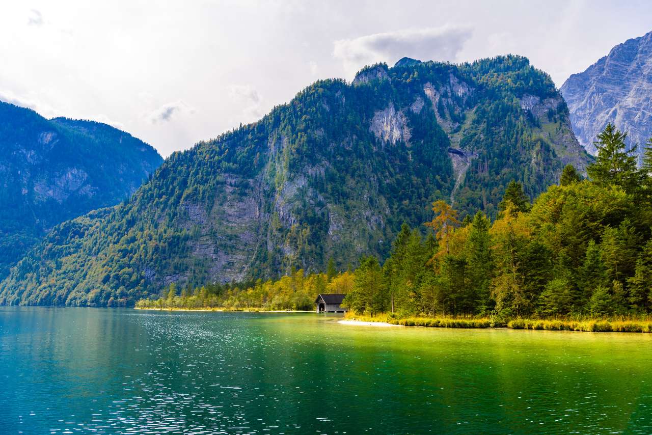 Nationaal Park Berchtesgaden, Beieren, Duitsland online puzzel
