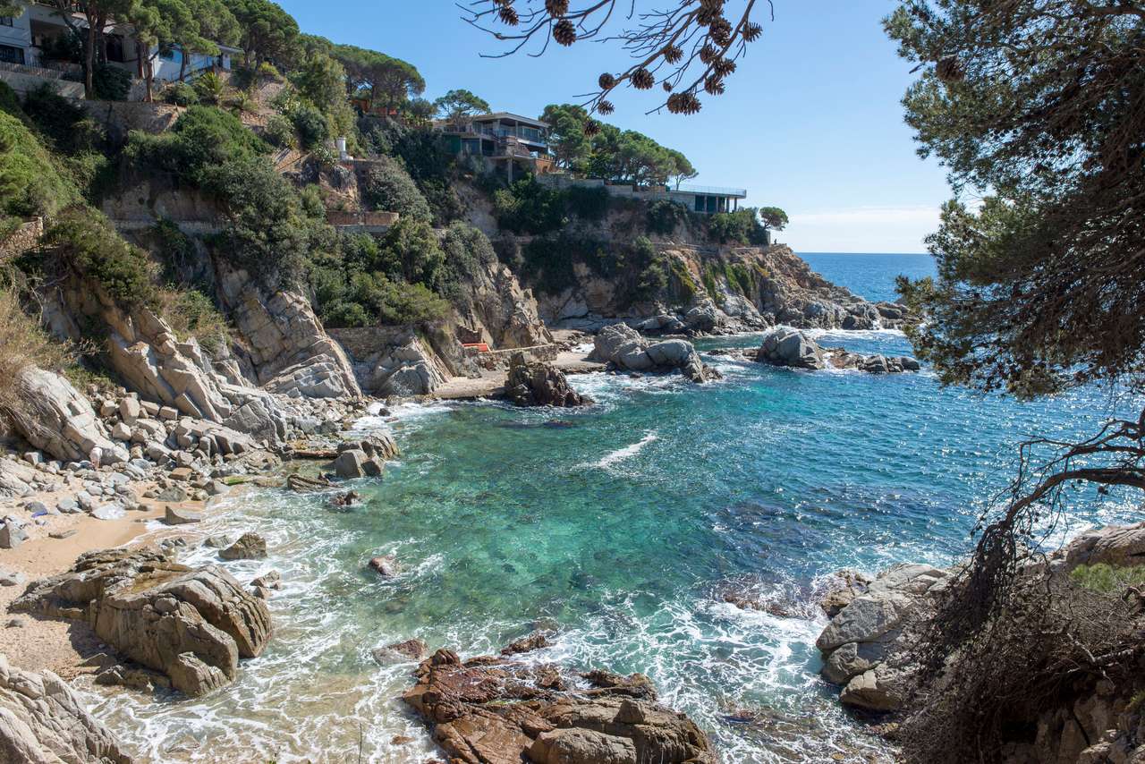 Lloret de Mar, Costa brava, Spagna puzzle online