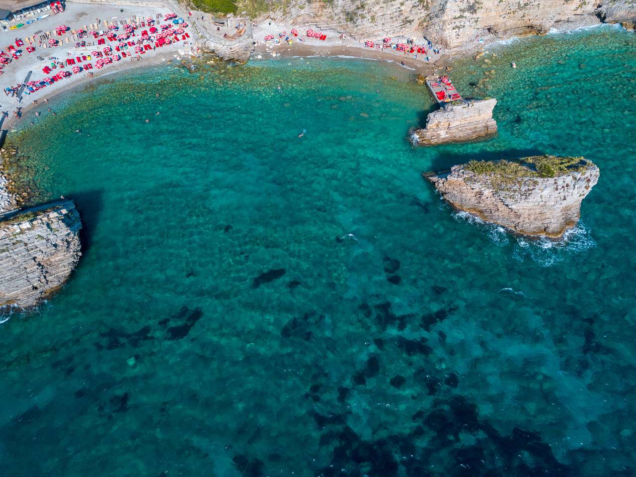 Свети Никола, остров Будва, Черна гора онлайн пъзел